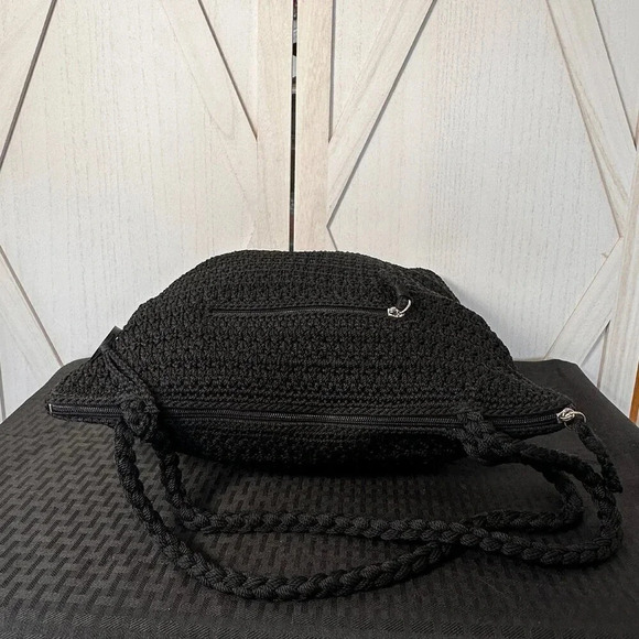 The Sak Black Crochet Tote - Picture 5 of 7